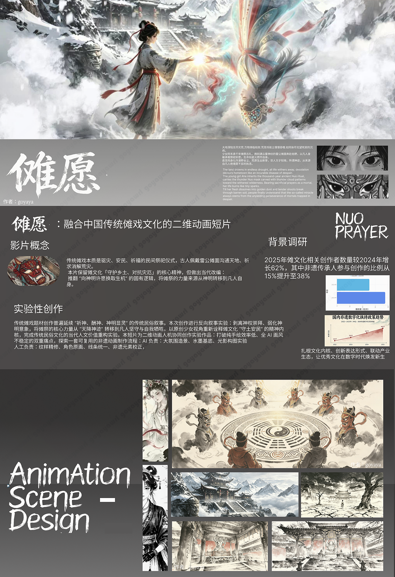 《傩 愿》原创动漫短片（图ZNDA5MTIzNTY4） - 短篇/格漫 - 站酷设计师goyaya原创素材 - 站酷ZCOOL