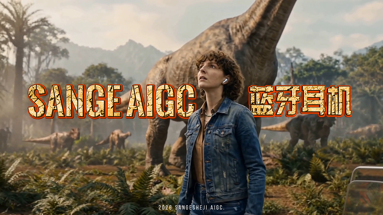 一耳隔绝喧嚣一瞬穿越秘境/SANGE蓝牙耳机沉浸视听TVC(图ZNDA5MTMxMzQ4) - AI作品 - 站酷设计师三格设计V原创素材 - 站酷ZCOOL