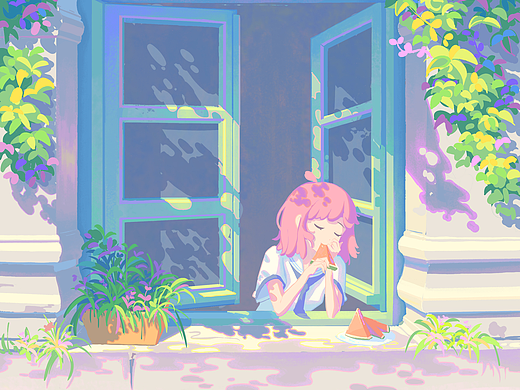色彩插画作品2026年