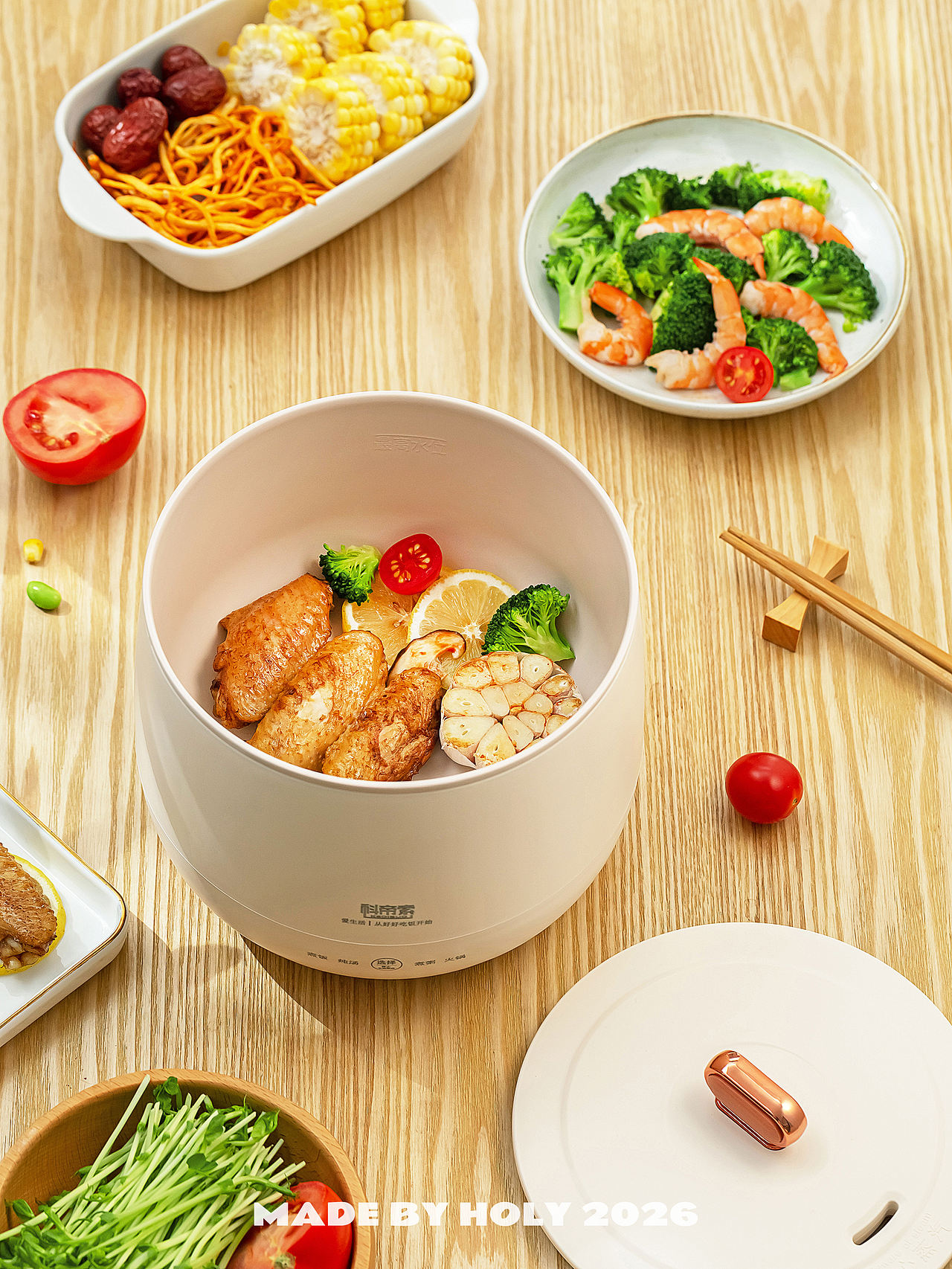 摄影作品 🔥 居家日用 / 电饭煲 🔥 好哩出品（图ZNDA5MTM5OTE2） - 产品摄影 - 站酷设计师好哩原创素材 - 站酷ZCOOL