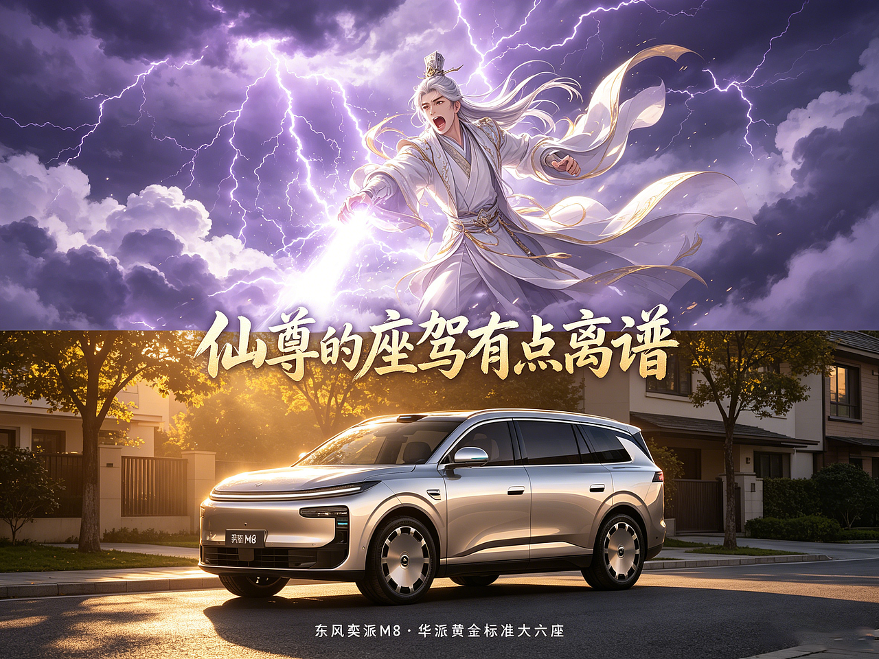 仙尊的座驾有点离谱(图ZNDA5MTQ2NDMy) - AI作品 - 站酷设计师启点印象设计原创素材 - 站酷ZCOOL