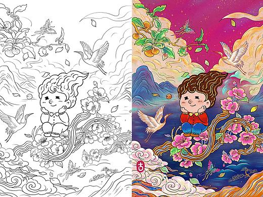 自己设计的原创IP就是好看～