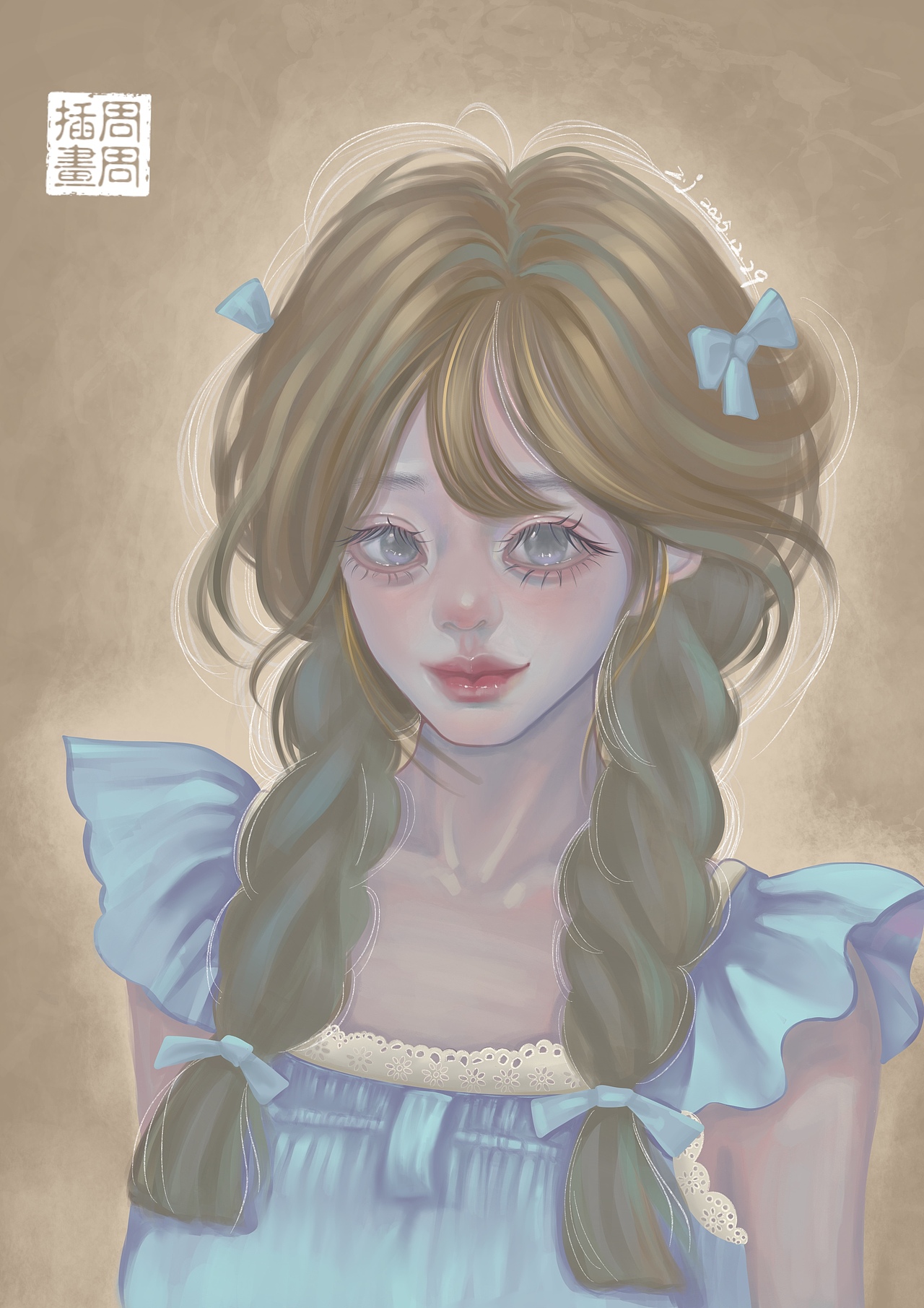 最近摸的古风头像（图ZNDA5MTYxNzI4） - 创作习作 - 站酷设计师周周Jing原创素材 - 站酷ZCOOL