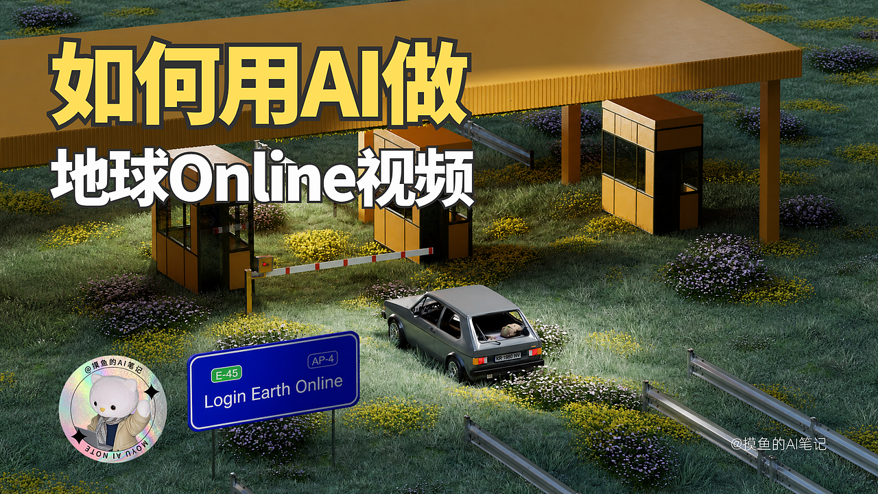 摸鱼AI | 如何用AI做地球Online视频？新手友好（图ZNDA5MTc3MjY0） - 其他影视 - 站酷设计师摸鱼的AI笔记原创素材 - 站酷ZCOOL