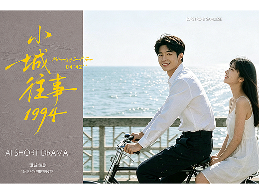 AI文艺短片 | 《小城往事1994》短片 小说预告片