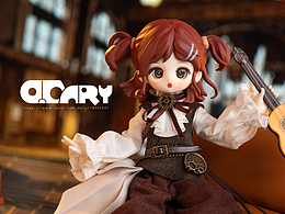 SIMONTOYS 蒸汽朋克系列12分BJD可动玩偶拍摄