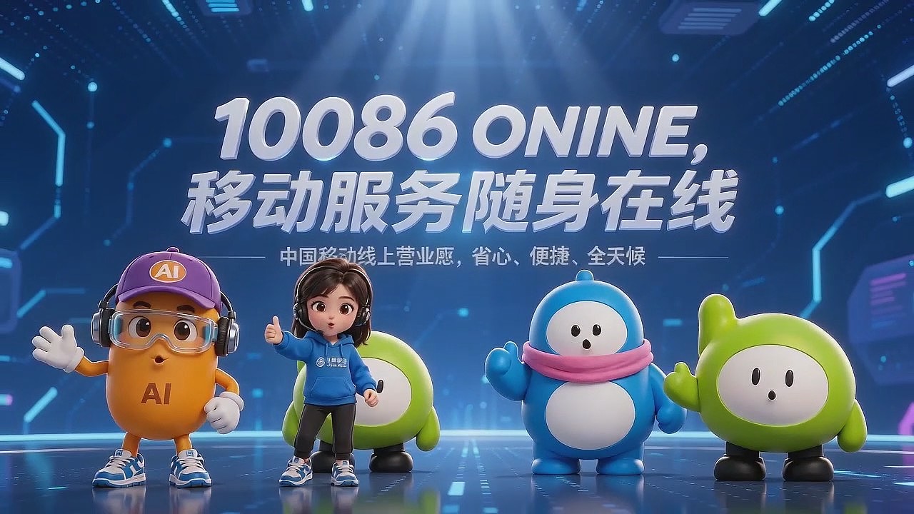 10086个ONLINE时刻（中国移动AI视频创作大赛）（图ZNDA5MTg0NTI4） - AI作品 - 站酷设计师贾旭林原创素材 - 站酷ZCOOL