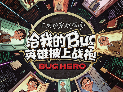 《不成功穿越指南》复古手绘卡通 + 暗黑科幻双重冲突