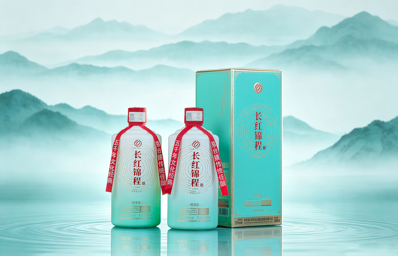 长红锦程·白酒拍摄（图ZNDA5MTg4MDky） - 产品摄影 - 站酷设计师郝神奇丶原创素材 - 站酷ZCOOL