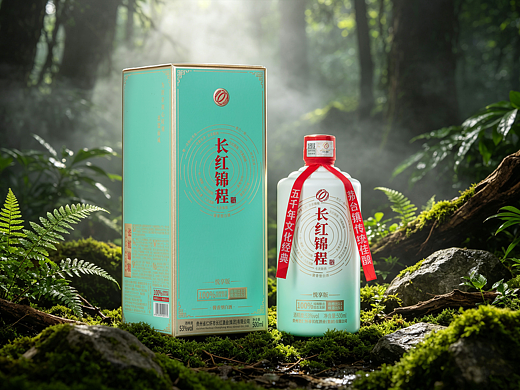 长红锦程·白酒拍摄