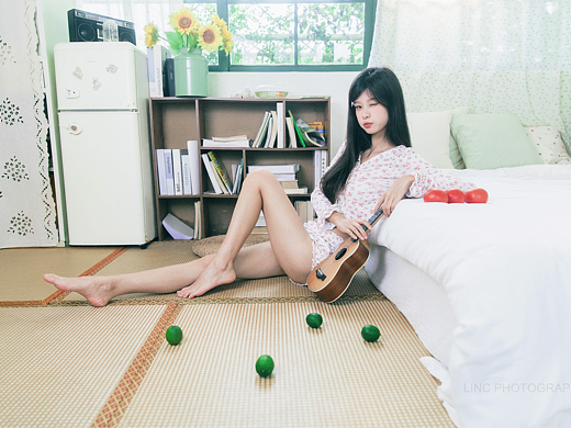 夏日里的邻家小妹