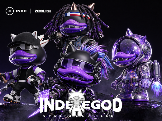 INDE・EGOD潮玩IP爆改计划