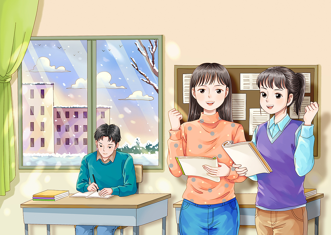 2024年新锐阅读初中优秀作文封面（图ZNDA5MTk5MjA4） - 商业插画 - 站酷设计师哈皮黑儿原创素材 - 站酷ZCOOL