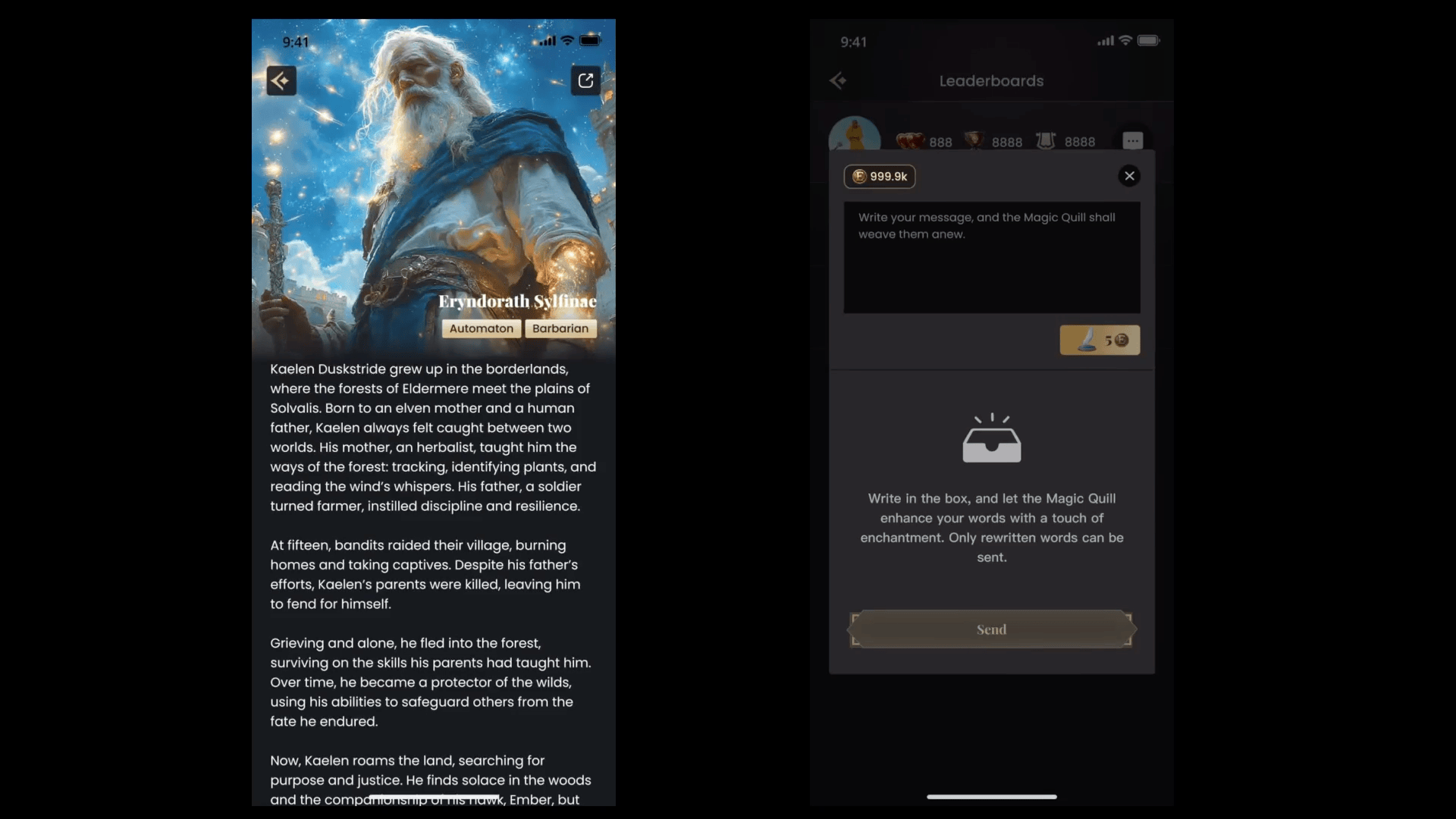 海外AI少儿陪伴 & 海外AI游戏社交App 动效作品（图ZNDA5MjA1Njgw） - APP界面 - 站酷设计师Eden艺丹原创素材 - 站酷ZCOOL