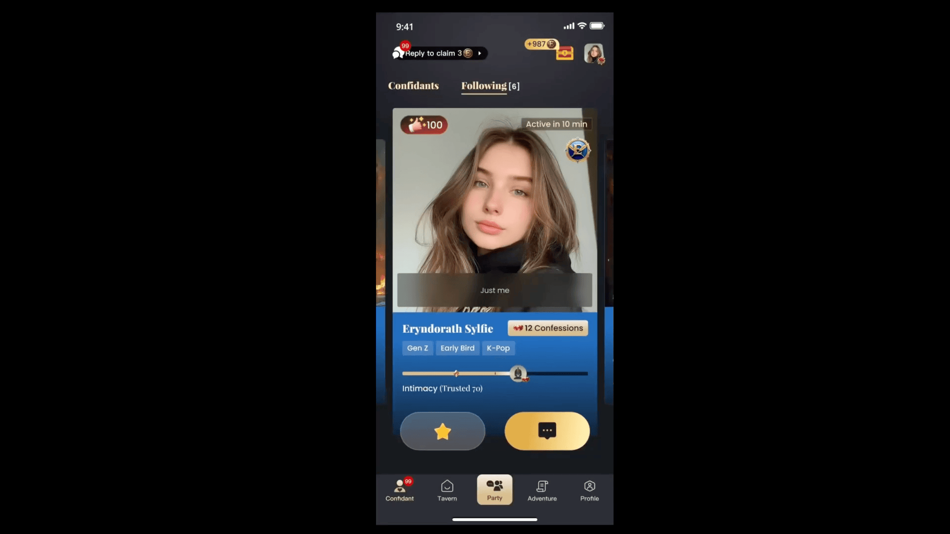 海外AI少儿陪伴 & 海外AI游戏社交App 动效作品（图ZNDA5MjA1ODQ0） - APP界面 - 站酷设计师Eden艺丹原创素材 - 站酷ZCOOL