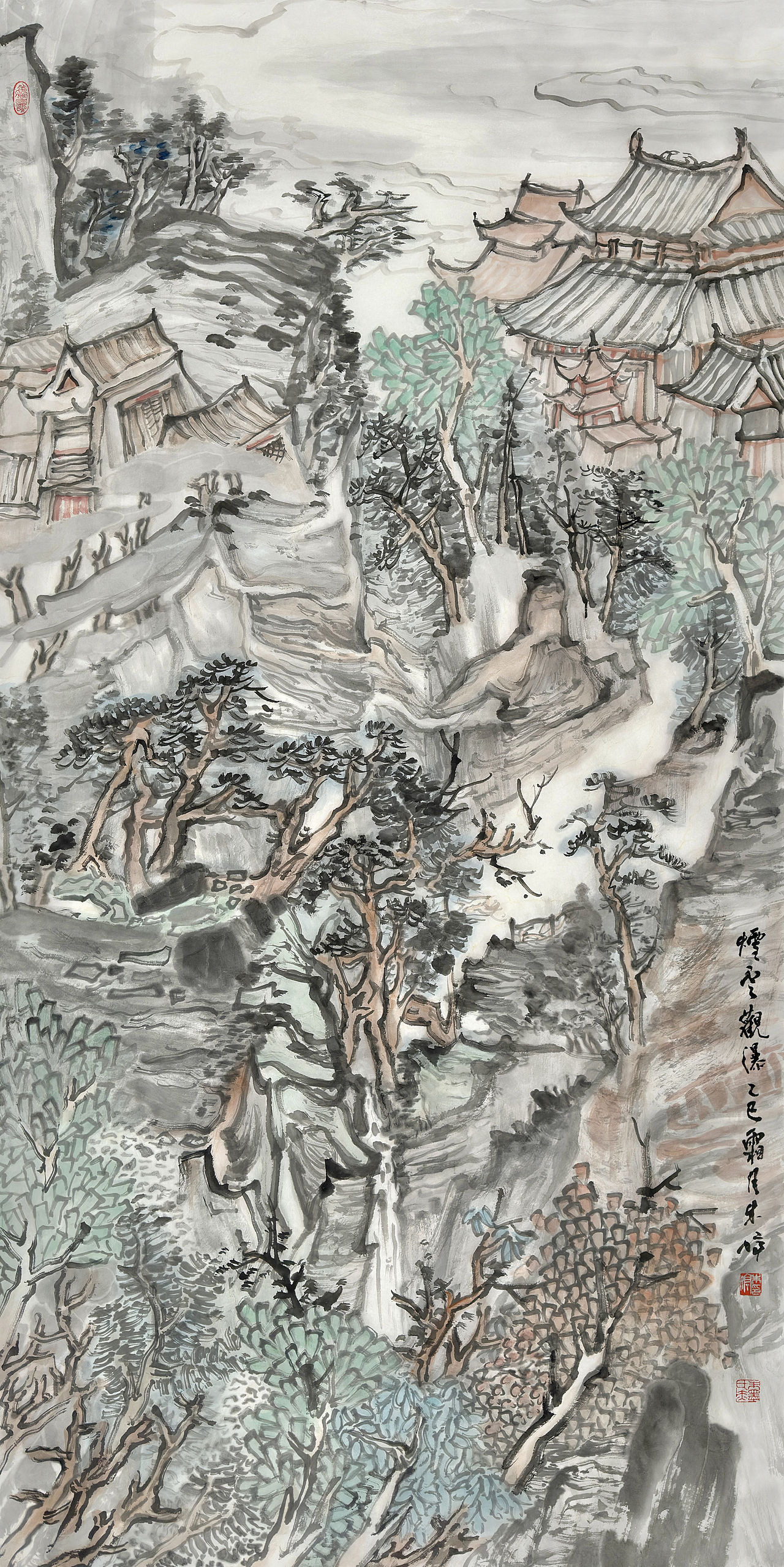 赤墨参展-031-2026年国画参展（图ZNDA5MjA2MDg4） - 绘画 - 站酷设计师懐古o萃翠轩原创素材 - 站酷ZCOOL