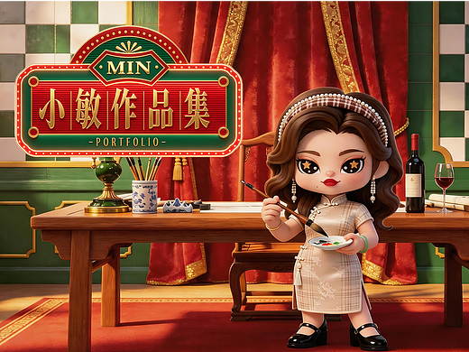 我终于有自己的动态作品集啦~