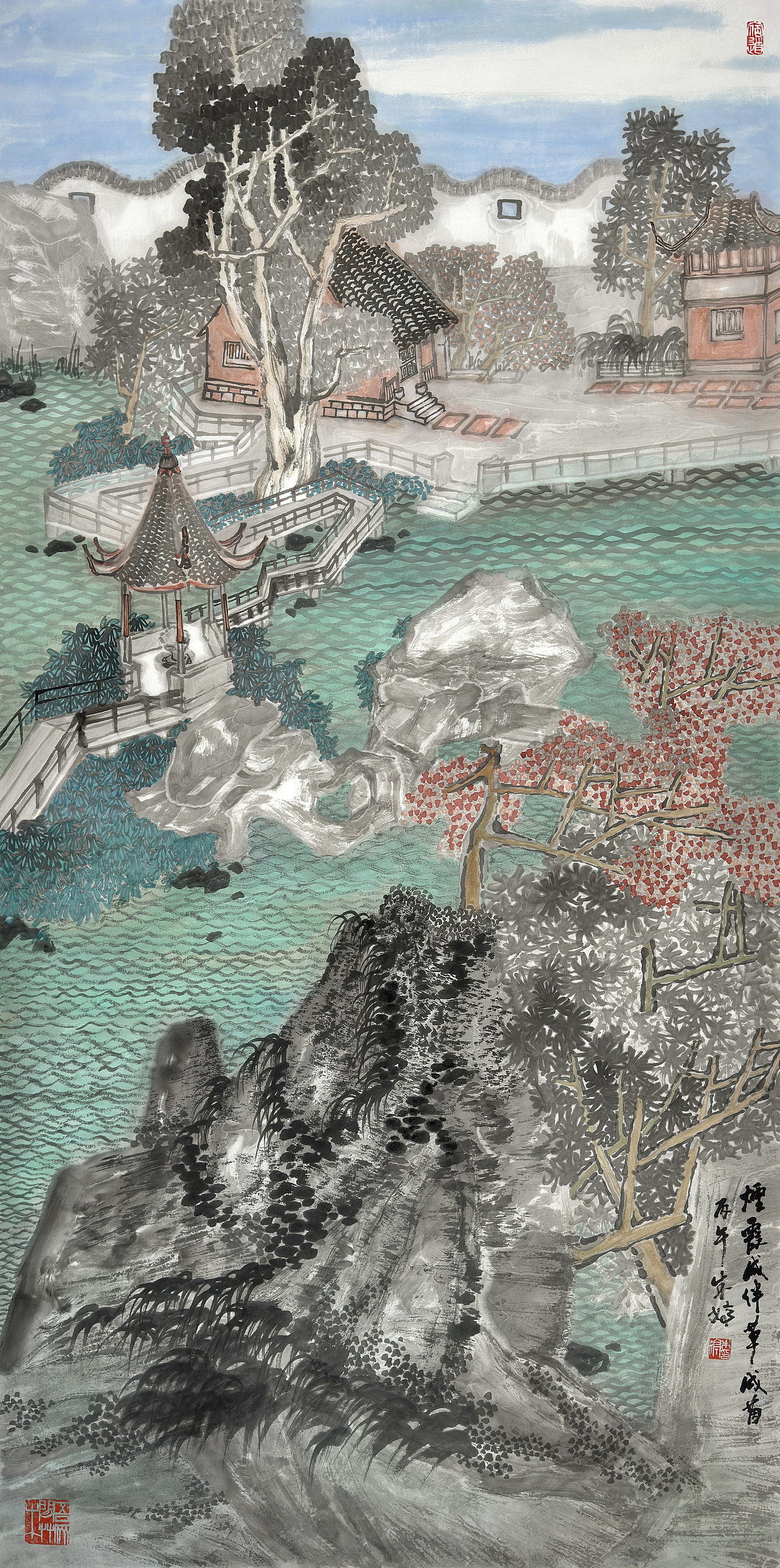 赤墨国画-060习作（图ZNDA5MjA3MTcy） - 绘画 - 站酷设计师懐古o萃翠轩原创素材 - 站酷ZCOOL