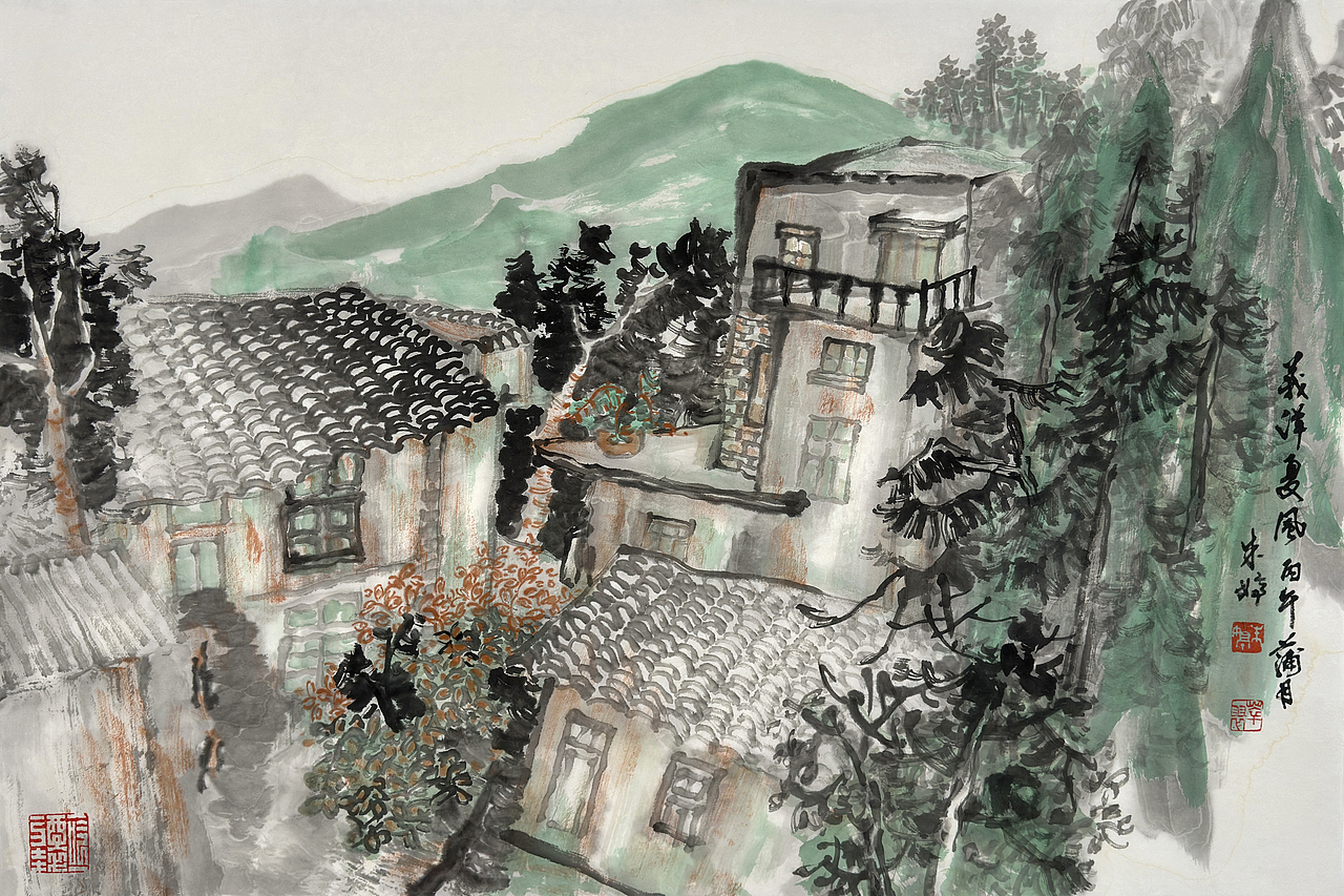 赤墨国画-062写生合集（三）（图ZNDA5MjA3NTcy） - 绘画 - 站酷设计师懐古o萃翠轩原创素材 - 站酷ZCOOL
