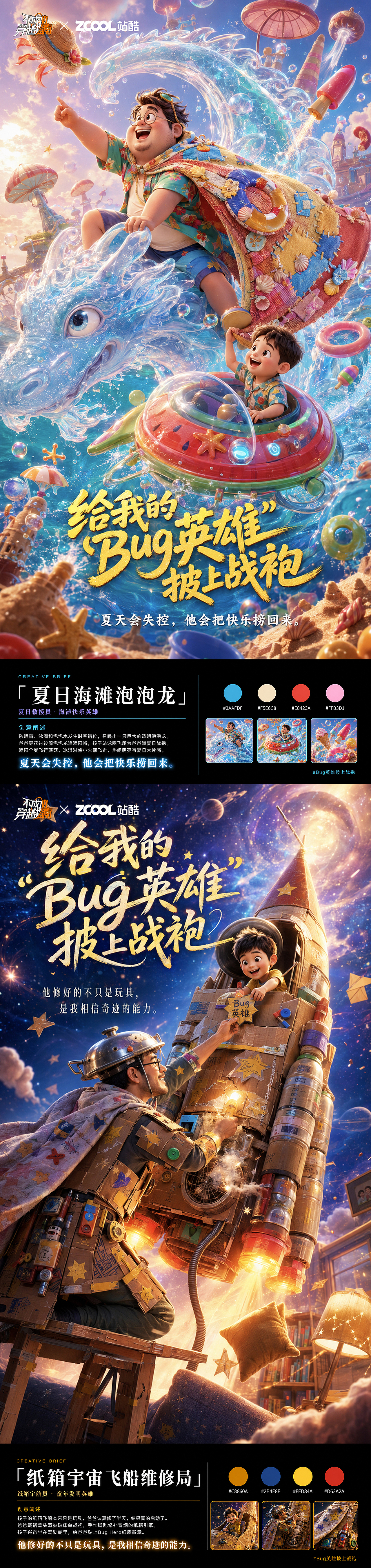 给我的“Bug英雄”披上战袍(图ZNDA5MjEwMTc2) - AI作品 - 站酷设计师MadnessJ沐沐原创素材 - 站酷ZCOOL