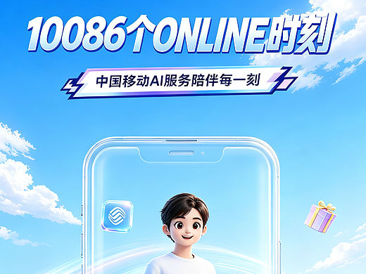 《10086个online时刻》30秒AI短片设计