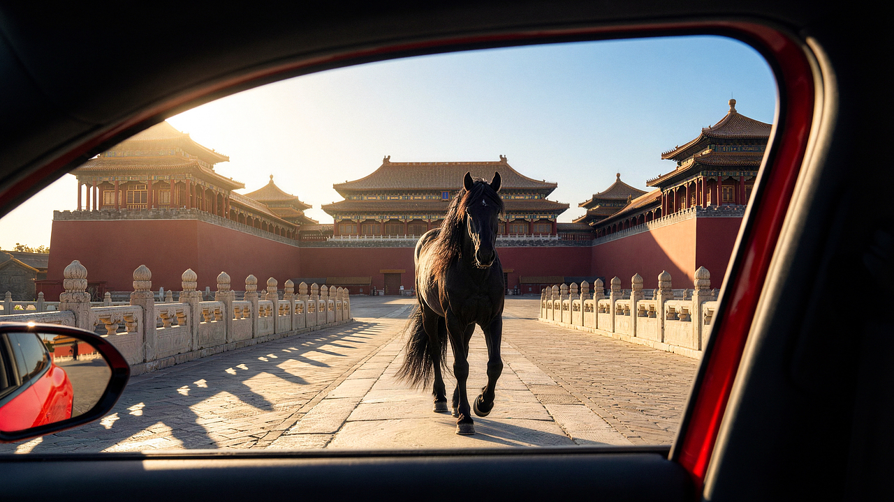 小米SU7 AIGC视觉案例（图ZNDA5MjE2Mzc2） - AI作品 - 站酷设计师呀是鸭哥啊原创素材 - 站酷ZCOOL