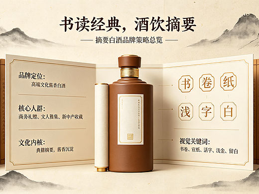 摘要白酒全新包装全案