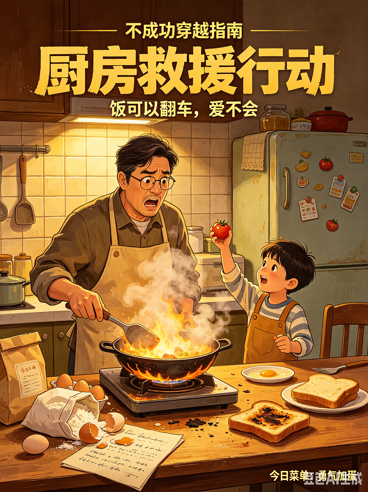 不成功穿越指南海报设计（图ZNDA5MjI3MDQw） - AI作品 - 站酷设计师蓝湖羊原创素材 - 站酷ZCOOL