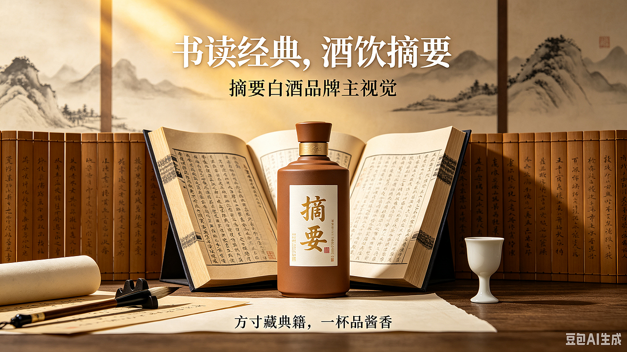 摘要白酒全新包装全案(图ZNDA5MjI3ODQw) - 产品 - 站酷设计师蓝湖羊原创素材 - 站酷ZCOOL