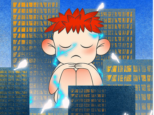 “小泽的成长旅程”I  系列插画作品