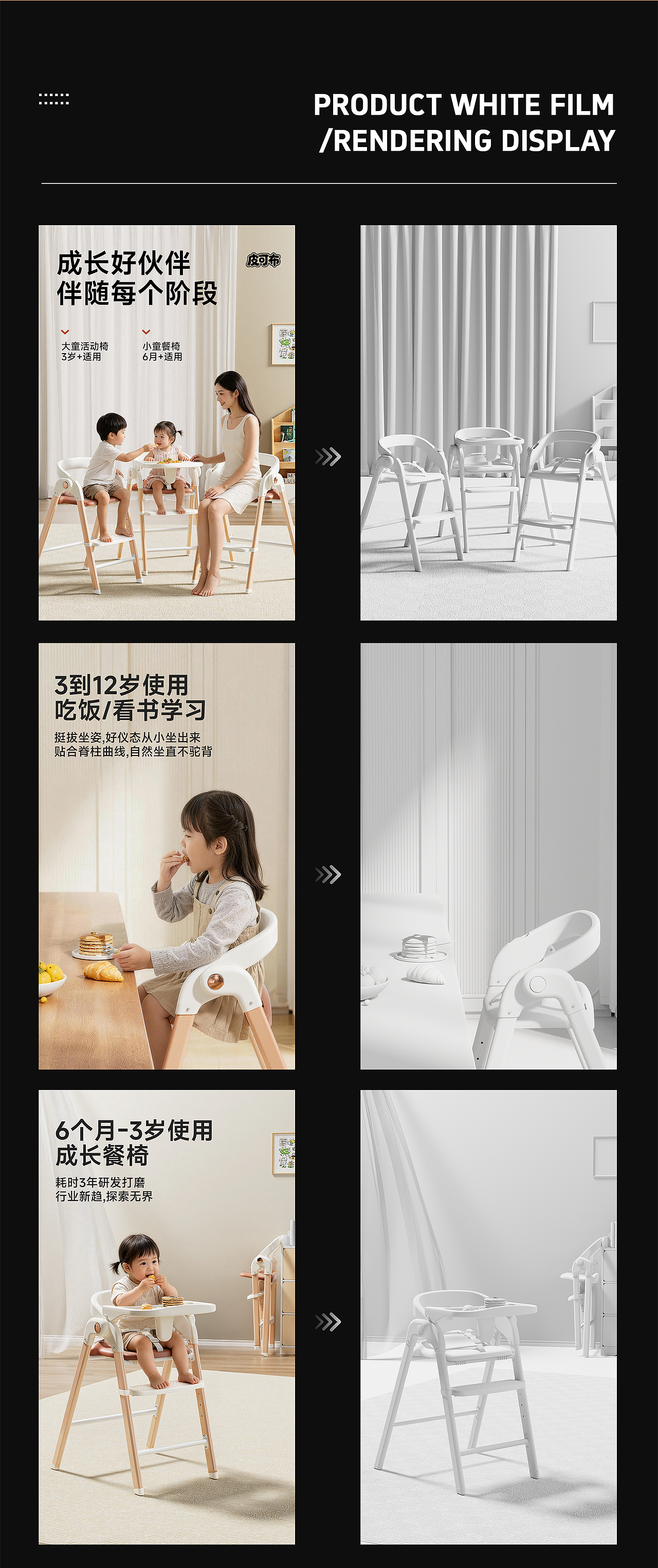 儿童餐椅详情页*3（图ZNDA5MjM0ODAw） - 电商 - 站酷设计师liye1994原创素材 - 站酷ZCOOL