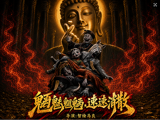 诡异配色搞笑鬼怪|魑魅魍魉AIMV来袭