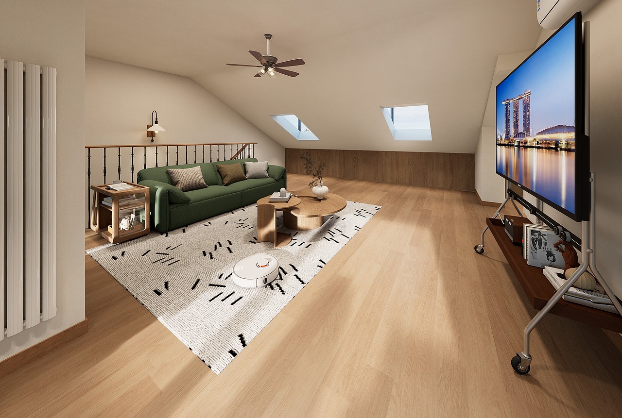 LK DESIGN丨青岛顶层复式住宅设计方案（图ZNDA5MjYyMTA0） - 家装设计 - 站酷设计师刘柯设计事务所原创素材 - 站酷ZCOOL