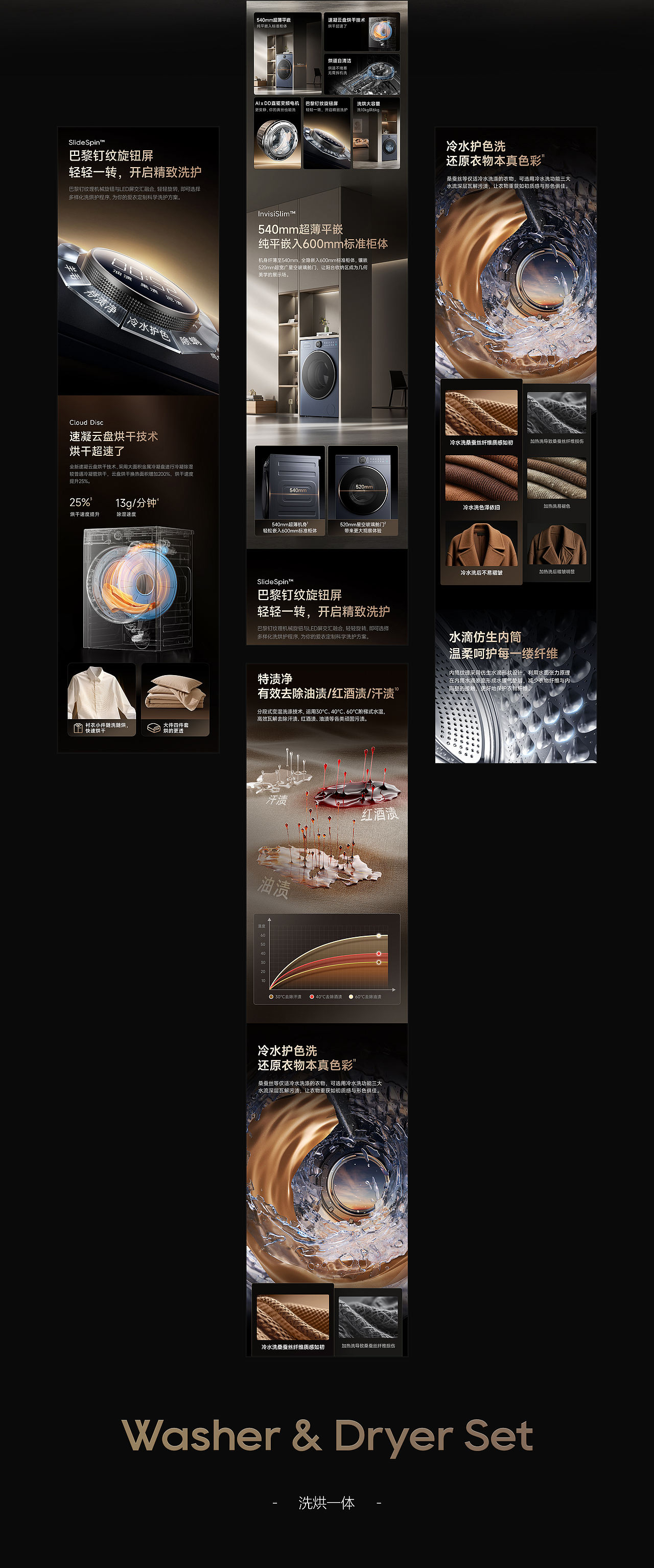 DREAME追觅 ✖ 洗烘套装 洗衣机 科技感 2026 详情页*2（图ZNDA5MjcxMjY4） - 电商 - 站酷设计师木人禺原创素材 - 站酷ZCOOL