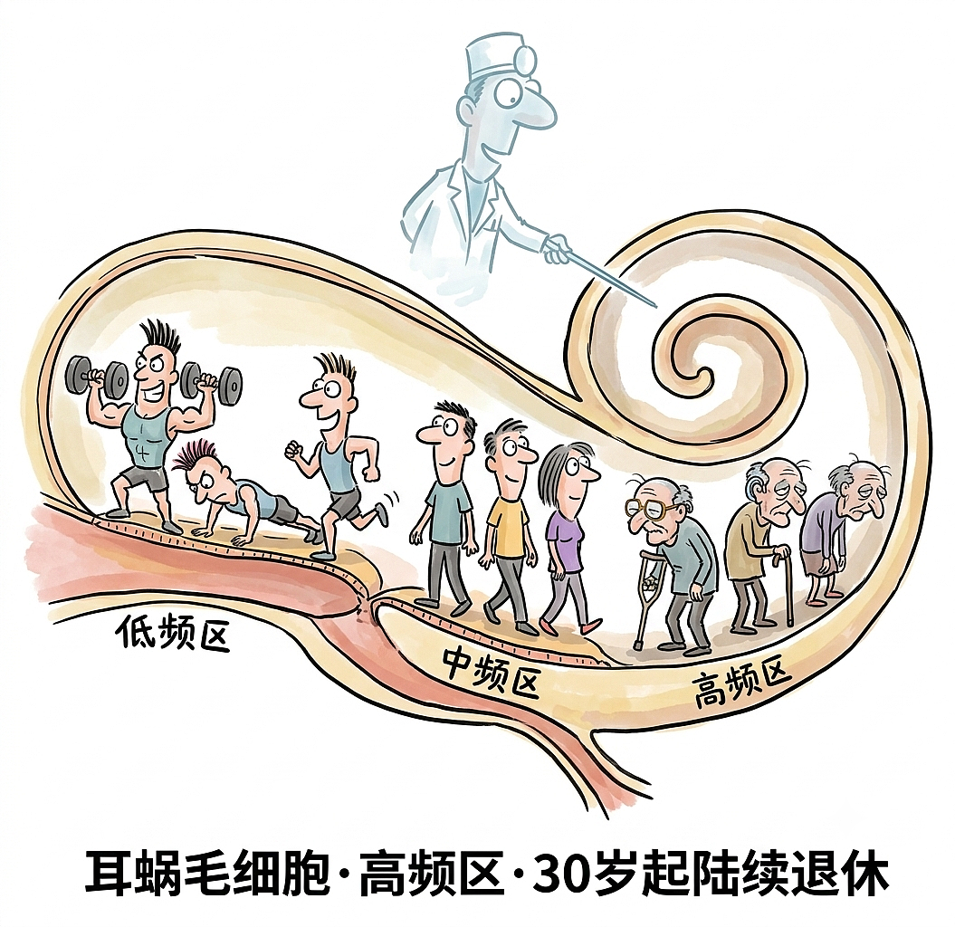 为什么30岁后只爱听老歌？科学说：恭喜你，老了（图ZNDA5Mjc3Njcy） - 中/长篇漫画 - 站酷设计师huashuoshi原创素材 - 站酷ZCOOL