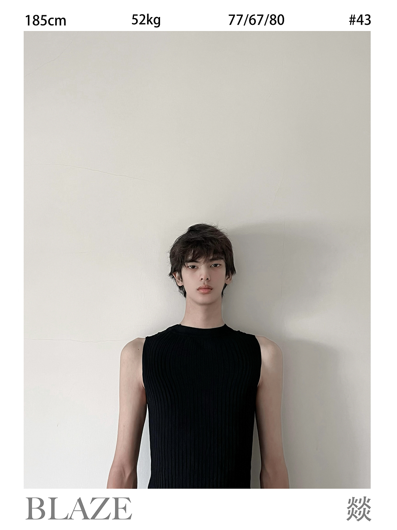 新生代超模185cm52kg20岁（模卡+视频）摄影（图ZNDA5MjgyMzI0） - 时尚/艺术摄影 - 站酷设计师暘坤原创素材 - 站酷ZCOOL