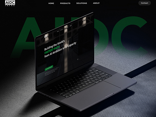 AIDC INFRA|AI算力数据中心官网,海外企业网站设计