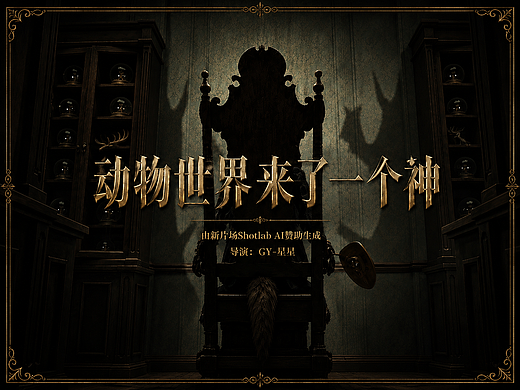 动物世界来了一个神