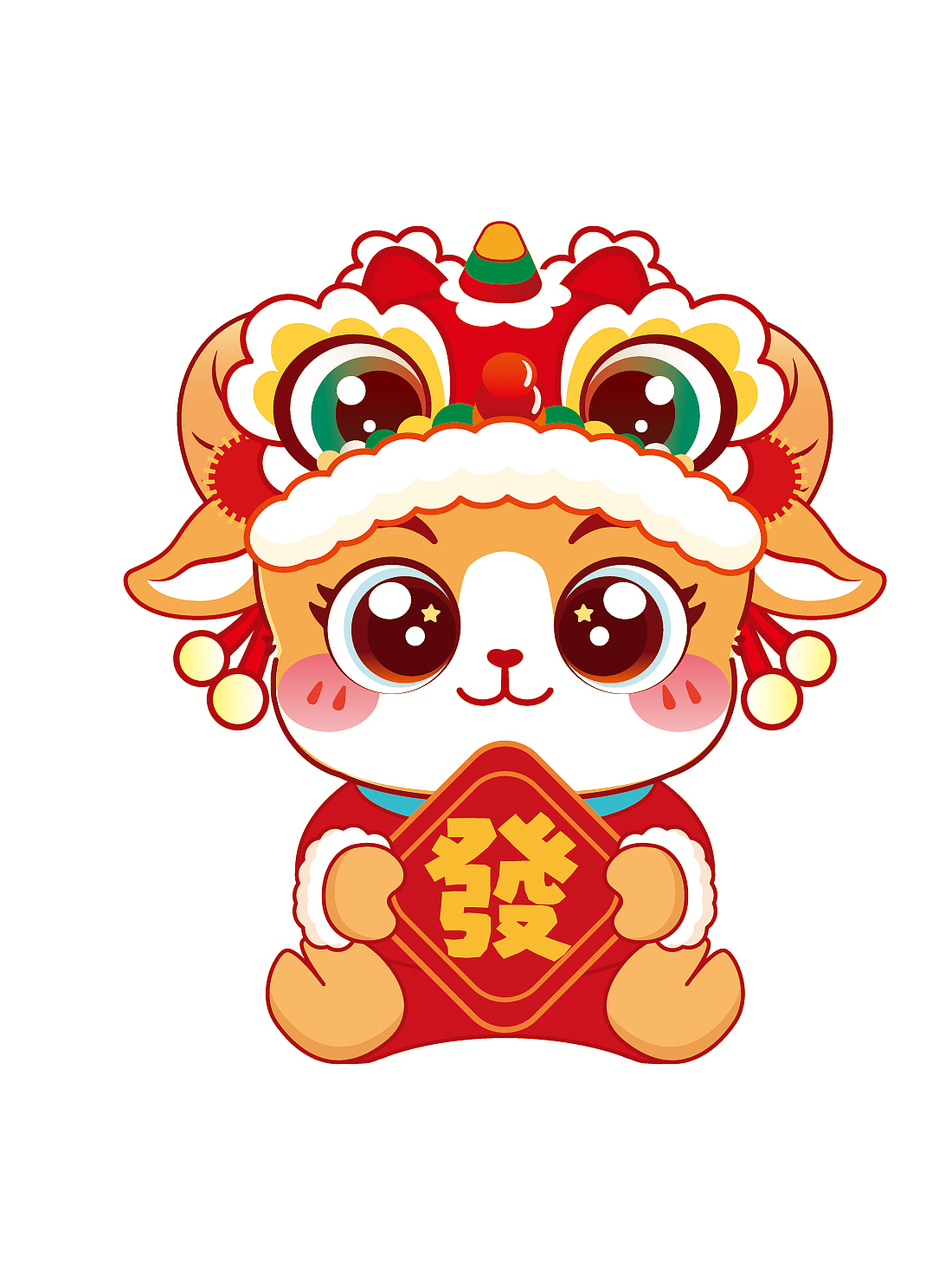 蜜糖羊IP醒狮羊卡通插画原创设计（图ZNDA5Mjk2MDAw） - 商业插画 - 站酷设计师阿茹生肖IP原创素材 - 站酷ZCOOL