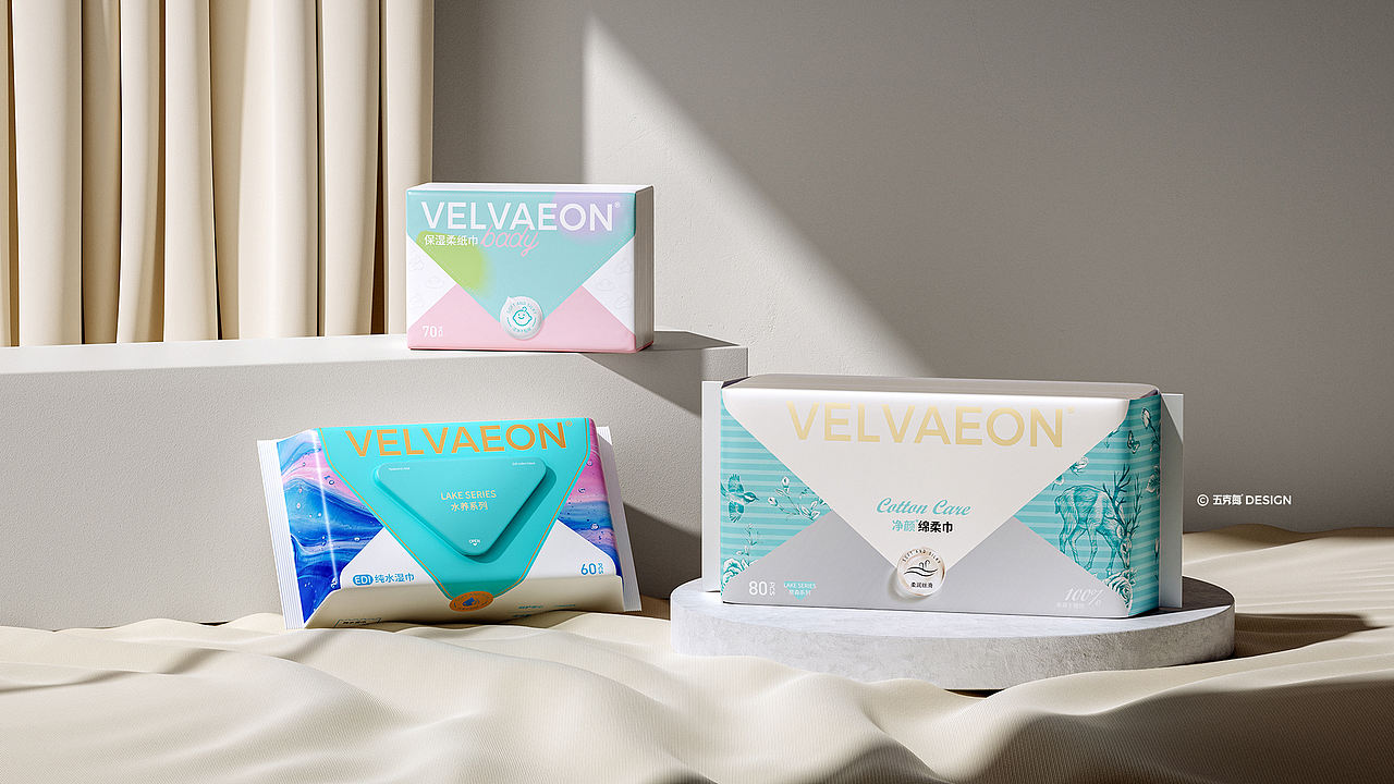 五克氮²×VELVAEON | 纸巾品牌包装设计（图ZNDA5Mjk2OTQ4） - 包装 - 站酷设计师五克氮创意设计原创素材 - 站酷ZCOOL