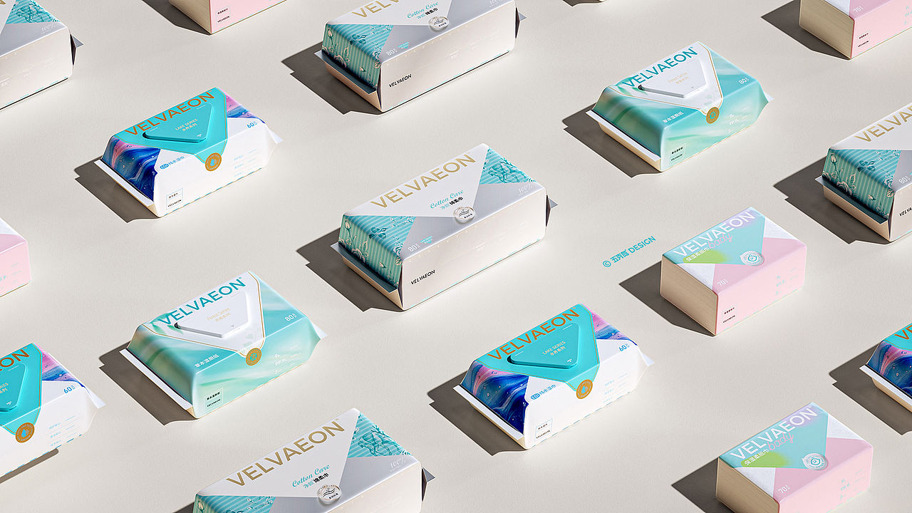 五克氮²×VELVAEON | 纸巾品牌包装设计（图ZNDA5Mjk2OTY0） - 包装 - 站酷设计师五克氮创意设计原创素材 - 站酷ZCOOL