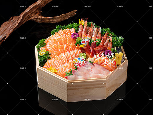 宜昌刺身礼盒生日蛋糕拍摄/菜品菜单拍照/美食摄影