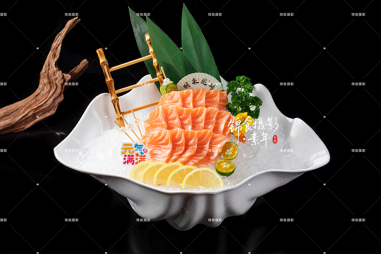 宜昌刺身礼盒生日蛋糕拍摄/菜品菜单拍照/美食摄影（图ZNDA5MzA1NDYw） - 美食摄影 - 站酷设计师宜昌锦食摄影原创素材 - 站酷ZCOOL