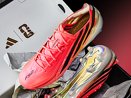 谁还没双粉色的AdidasF50 Hyperfast Elite AG/带花絮