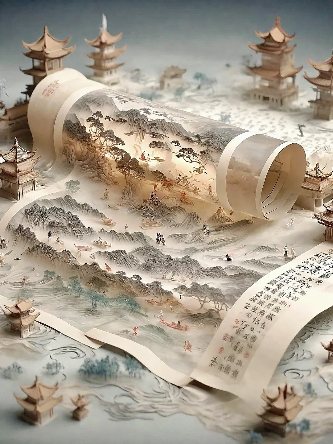 530一卷轻舒,天地便收2026产品之旅09(图ZNDA5MzMyMTQw) - 绘本 - 站酷设计师骆驼不在南京原创素材 - 站酷ZCOOL