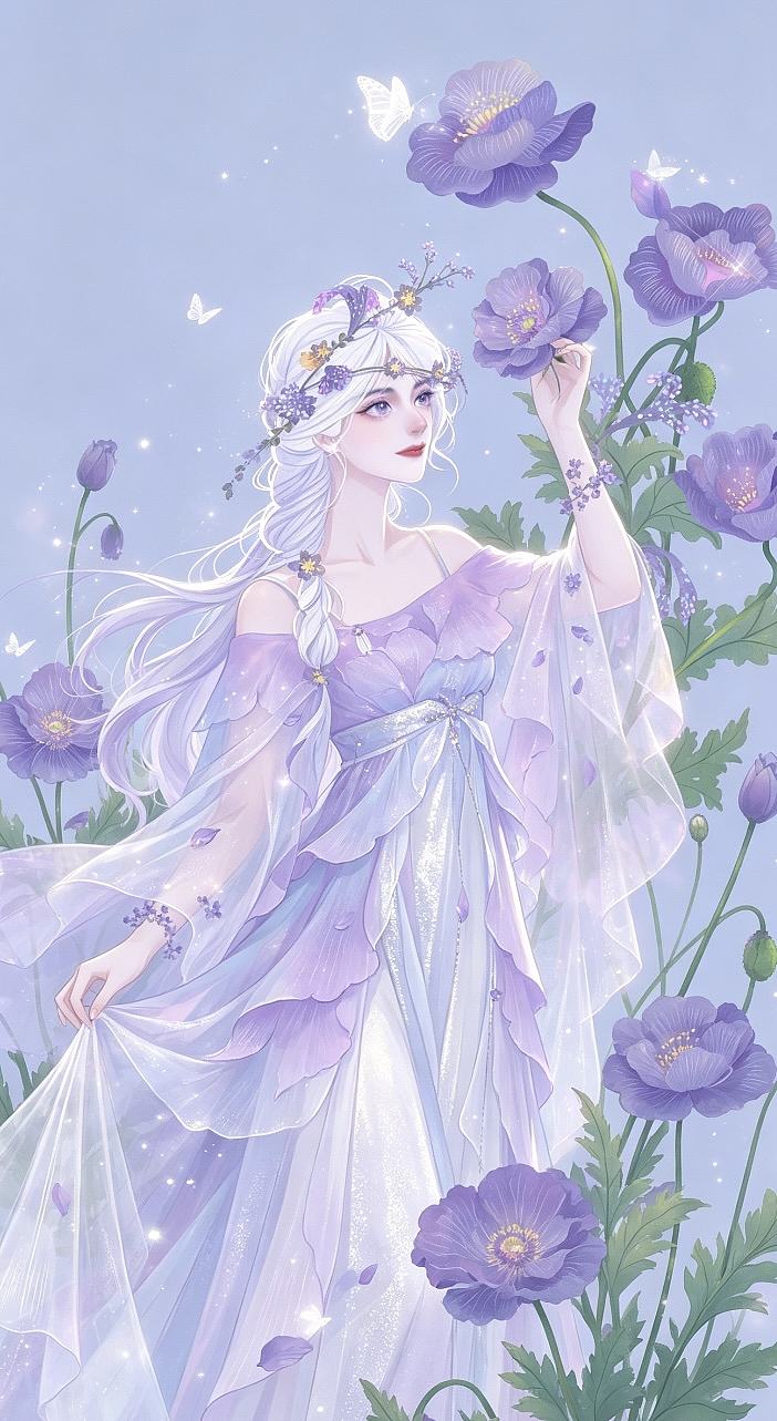 原创IP插画文创《花神之礼》（图ZNDA5MzM1OTky） - 商业插画 - 站酷设计师ChongwenArt原创素材 - 站酷ZCOOL