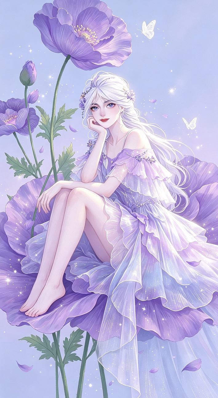 原创IP插画文创《花神之礼》（图ZNDA5MzM2MDQw） - 商业插画 - 站酷设计师ChongwenArt原创素材 - 站酷ZCOOL