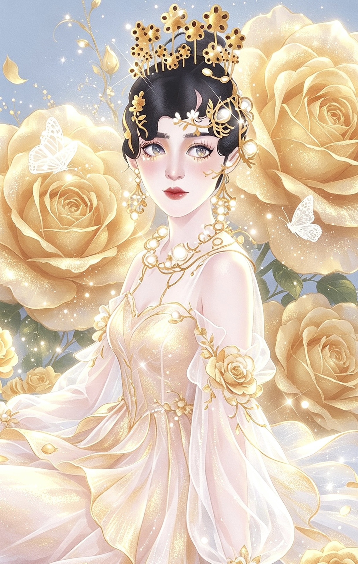 原创IP插画文创《花神之礼》（图ZNDA5MzM1OTk2） - 商业插画 - 站酷设计师ChongwenArt原创素材 - 站酷ZCOOL