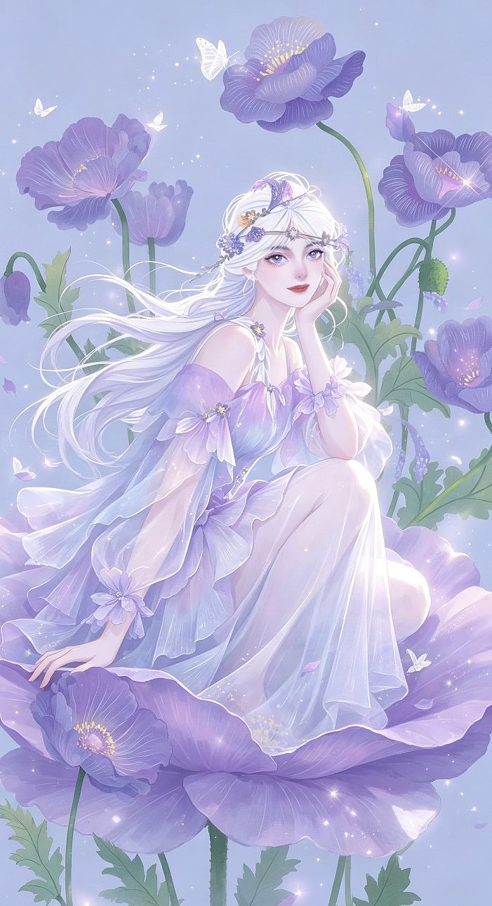 原创IP插画文创《花神之礼》（图ZNDA5MzM2MDU2） - 商业插画 - 站酷设计师ChongwenArt原创素材 - 站酷ZCOOL