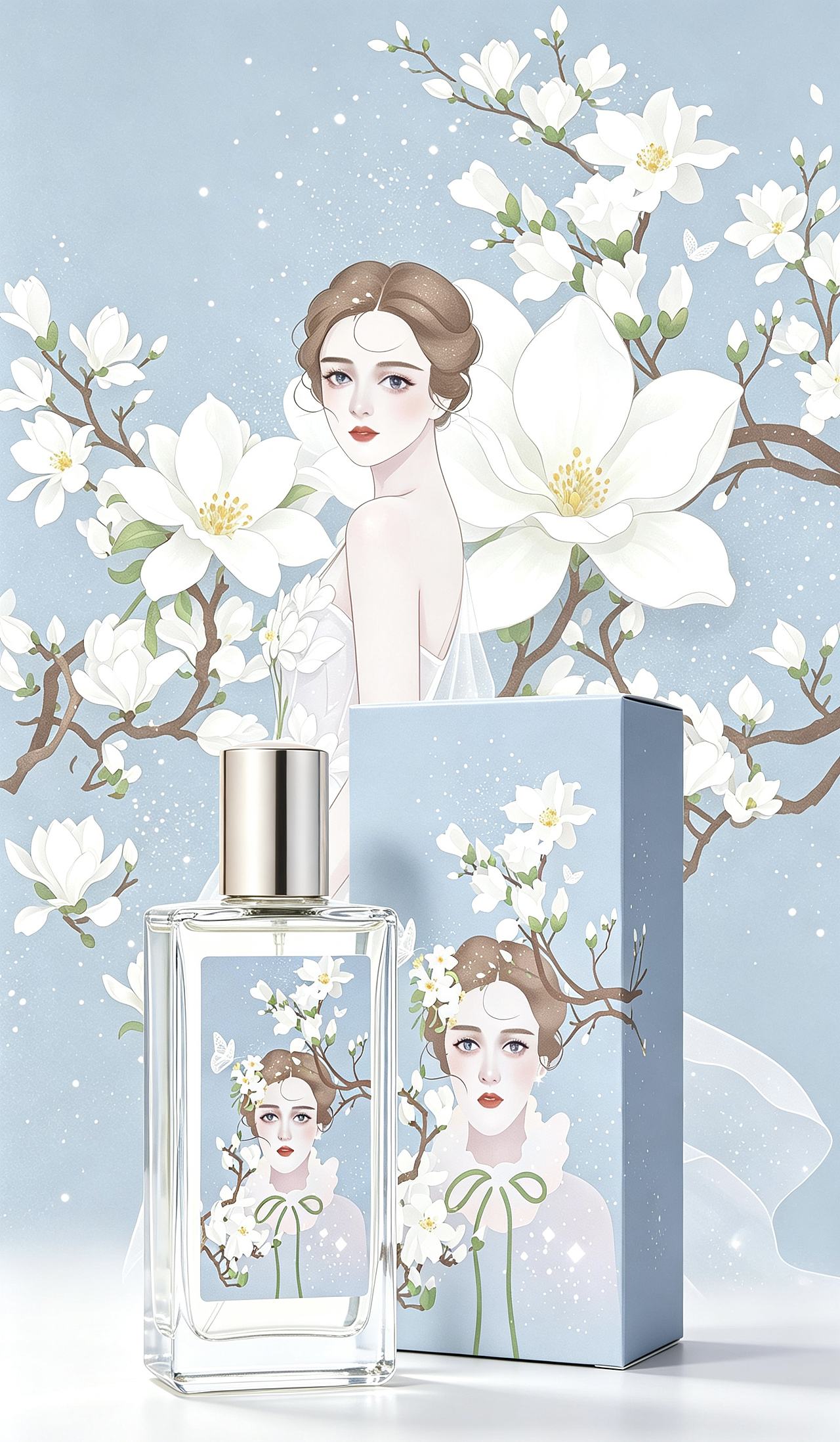 原创IP插画文创《花神之礼》（图ZNDA5MzM1OTYw） - 商业插画 - 站酷设计师ChongwenArt原创素材 - 站酷ZCOOL